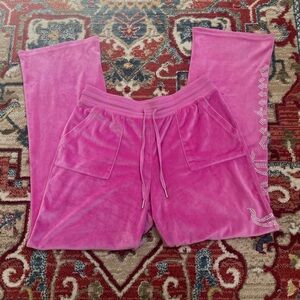 Y2K Juicy couture pink track pants